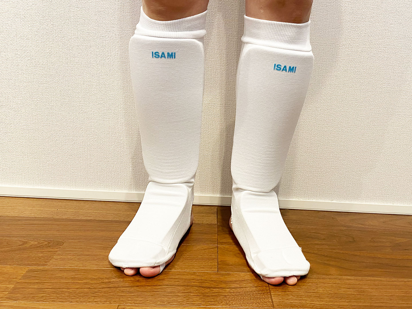 空手の足サポーターはISAMI（イサミ）で決まり！道着を着ているから足を通すタイプが使いやすい！